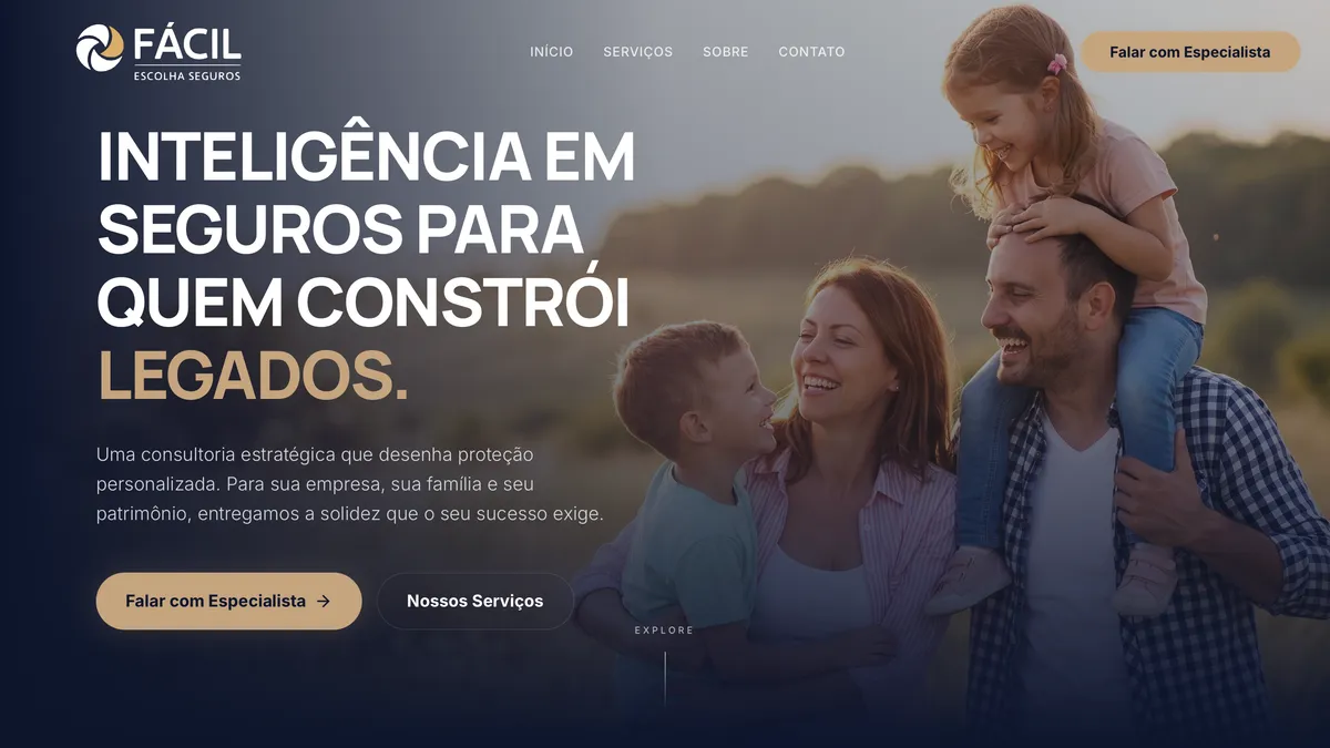 Site Fácil Escolha Seguros